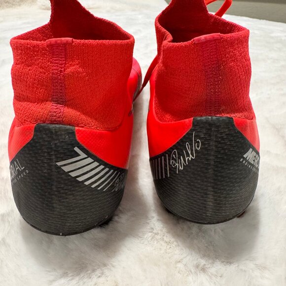 Nike Mercurial Superfly 6 Pro CR7 FG Soccer Cleats Crimson - Size Men's 10.5 - Picture 9 of 10